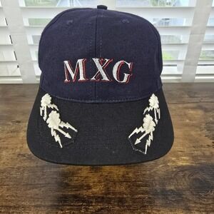 Vintage MXG Air Force Maintenance Group Hat USA Made MDI Wearables Lightning Cap